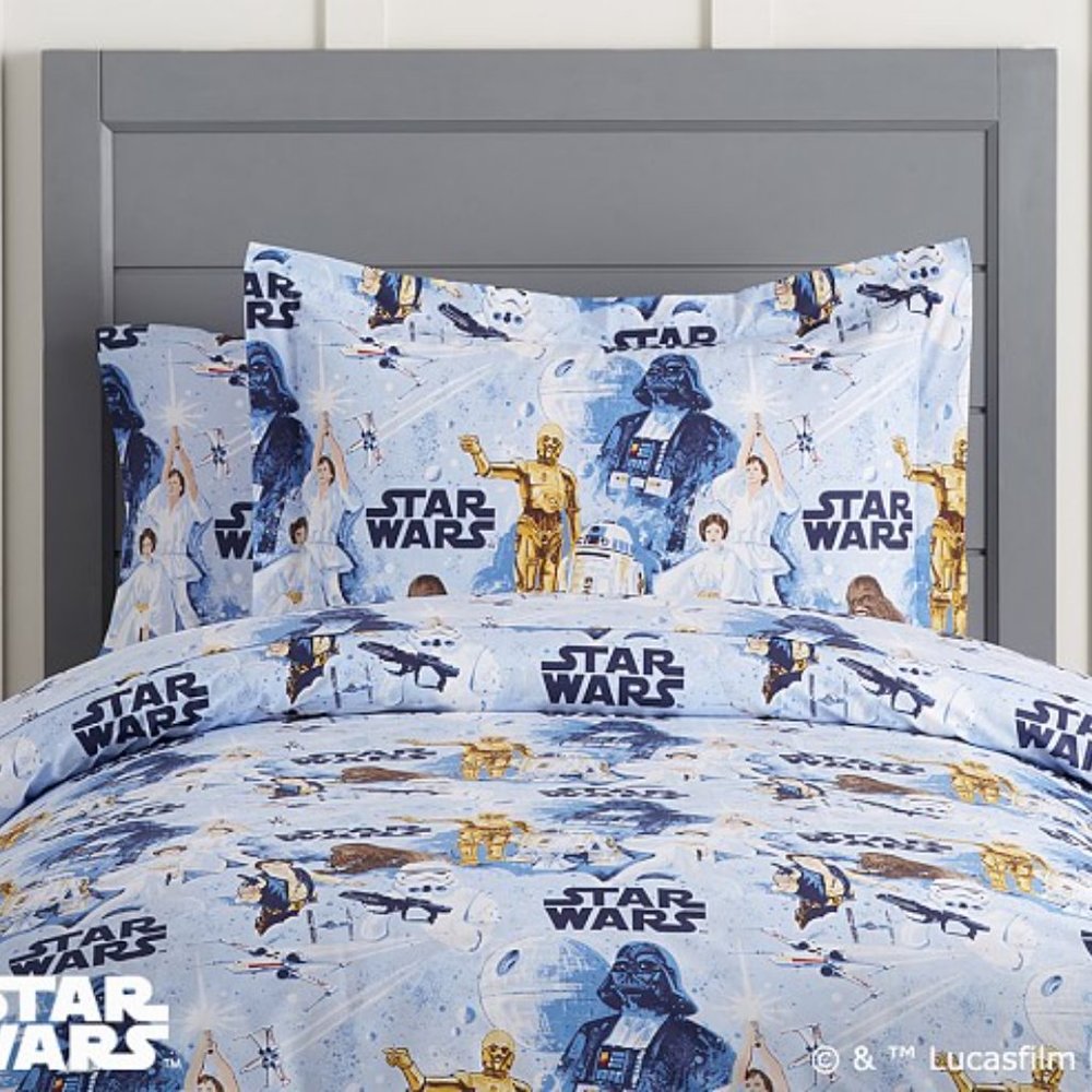 Pottery Barn Kids Star Wars Pillow Case - Picture 1 of 4